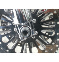 CHROME PLATED FRONT ROTOR HUB SCREWS