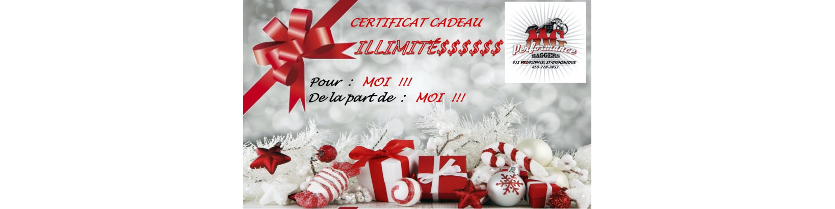 Certificat Cadeau